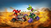 Lego marvel super heroes 76078 - hulk contre hulk rouge