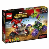 Lego marvel super heroes 76078 - hulk contre hulk rouge