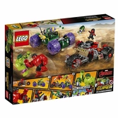 Lego marvel super heroes 76078 - hulk contre hulk rouge