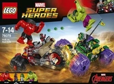 Lego marvel super heroes 76078 - hulk contre hulk rouge