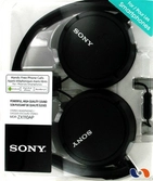 Sony MDR-ZX110AP Casque pliable avec Microphone Noir