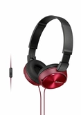 Casque Arceau téléphonie Sony MDR-ZX310APR Rouge