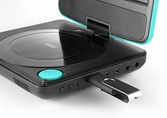 Lecteur DVD Portable Lenco DVP-754 bleu - 17,5 cm
