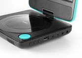 Lecteur DVD Portable Lenco DVP-754 bleu - 17,5 cm