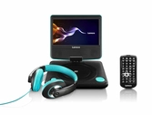 Lecteur DVD Portable Lenco DVP-754 bleu - 17,5 cm