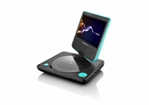 Lecteur DVD Portable Lenco DVP-754 bleu - 17,5 cm