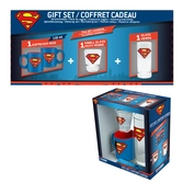 Superman - coffret cadeau (verre + shooter + mini-mug)