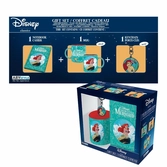 Disney - coffret cadeau (mug+keyring+mini notebook) - ariel