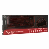 Drakkar Raider Pack 3 en 1 clavier + Souris + Tapis + Antivirus - pc