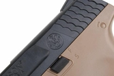 Pistolet Smith et Wesson SW M&P MP9C noir/tan