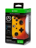Manette filaire Orange nouvelle version avec 2 palettes Xbox One - PC
