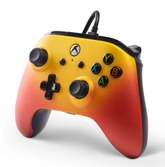 Manette filaire Orange nouvelle version avec 2 palettes Xbox One - PC