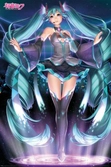 Poster hatsune miku - hologramme