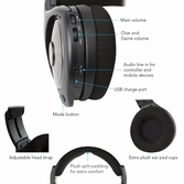 Casque sans fil afterglow ag 9 pour xbox one