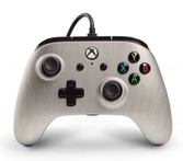Manette Filaire Power A 2 palettes Gris Clair - Xbox One - PC