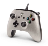 Manette Filaire Power A 2 palettes Gris Clair - Xbox One - PC