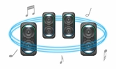 Enceinte Sans fil Sony GTK-XB60B Noir