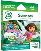 Jeu éducatif LeapPad : Dora L'exploratrice - Sciences 4-7 ans