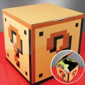 Nintendo - question block boite rangement tin super mario bros. x1
