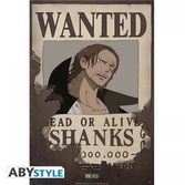 One piece - poster-wanted shanks (52x35)