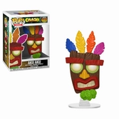Crash bandicoot - bobble head pop n° 420 - aku aku
