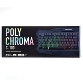 Clavier c-100 gaming azerty retroéclairé polychroma - PS4 - PC