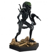 Alien & predator - figurine collection 1/16 - grid xenomorph - 13.8cm
