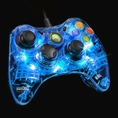 Manette filaire afterglow PDP Bleu - Xbox 360 - PC