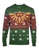 Zelda- pull de noël- golden hyrule knitted- taille s