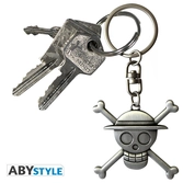 One piece - porte-clés skull luffy