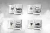 Harry potter - set 4 scotch glass - charms edition