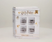 Harry potter - set 4 scotch glass - charms edition