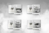 Harry potter - set 4 scotch glass - charms edition