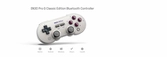 8Bitdo Manette de jeu SN30 Pro G SNES Classic - crème