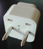 Adaptateur Universel Secteur US / UK / Chine vers Europe (EU) / France (FR) - 10A