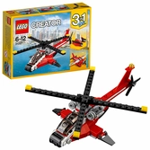 Lego creator 31057 - l'hélicoptère rouge