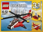 Lego creator 31057 - l'hélicoptère rouge