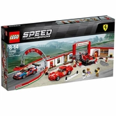 LEGO Speed Champions 75889 - Le stand Ferrari