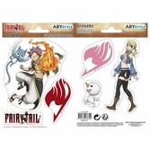 Fairy tail - stickers - 16x11cm/ 2 planches - natsu & lucy