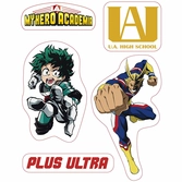 My hero academia - stickers - 16x11cm/ 2 planches - ua high school