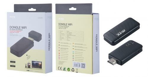 Adaptateur wifi- hdmi pour smartphone- tablette et tv- k3635- noir