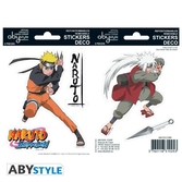 Naruto - stickers - 16x11cm / 2 planches - naruto/jiraiya