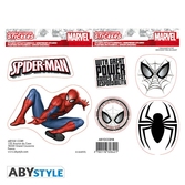 Marvel - stickers - 16x11cm / 2 planches - spider-man