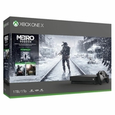 Console Xbox One X 1 To + Metro Exodus