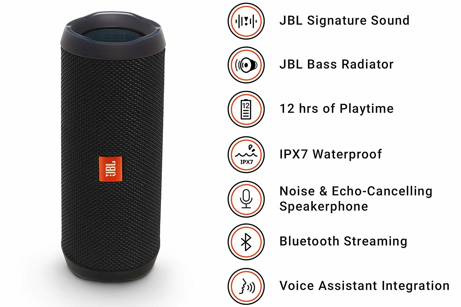 JBL Flip 4 - Enceinte Bluetooth