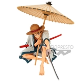 One piece - figurine bwfc colosseum 2 - vol 6 - monkey d luffy - 14cm