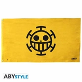 One piece - drapeau 70x120cm - trafalgar law