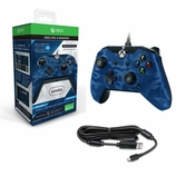 Manette PDP Deluxe filaire Bleu Camo - Xbox One