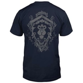 World of warcraft- t-shirt alliance lion crest (s)