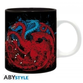 Game of thrones - mug - 320 ml - viserion - subli - avec boîte x2